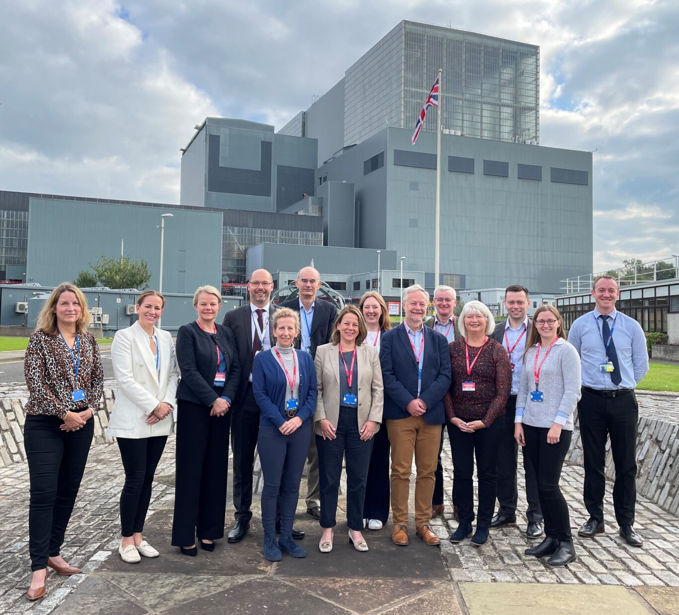 NLF and Hunterston staff Group photo
